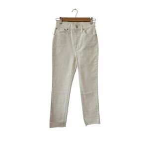 Madewell The Perfect Vintage Jean White 24